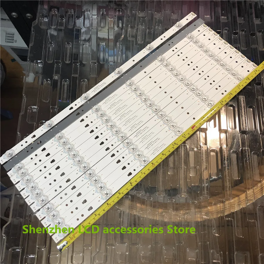 Ledバックライトストリップ6ランプのための50インチテレビ50A6 LE50U51Aライトバー30350006205 LED50D06-ZC14AG-01 100% 新