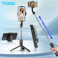 Mini C01/C01s Selfie Stick with Bluetooth Remote, Portable Tripod for Cellphone, Extendable Stand for iPhone Xiaomi Phone Holder