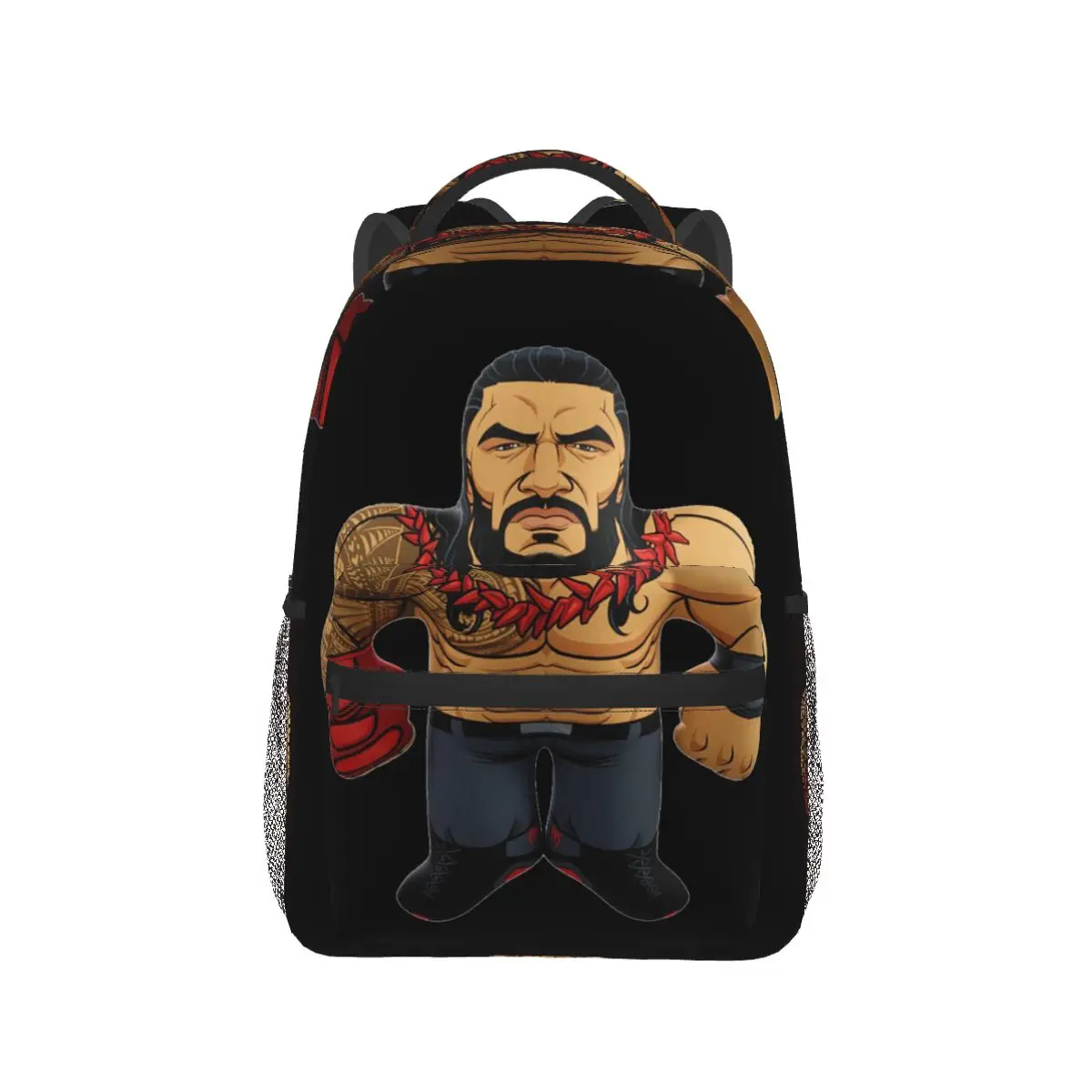 

Wrestler Roman Reigns Wrestling Backpack Hot Sale Daypack Large Capacity Kids BookBag School Bag Shoulder Bags for Men Women