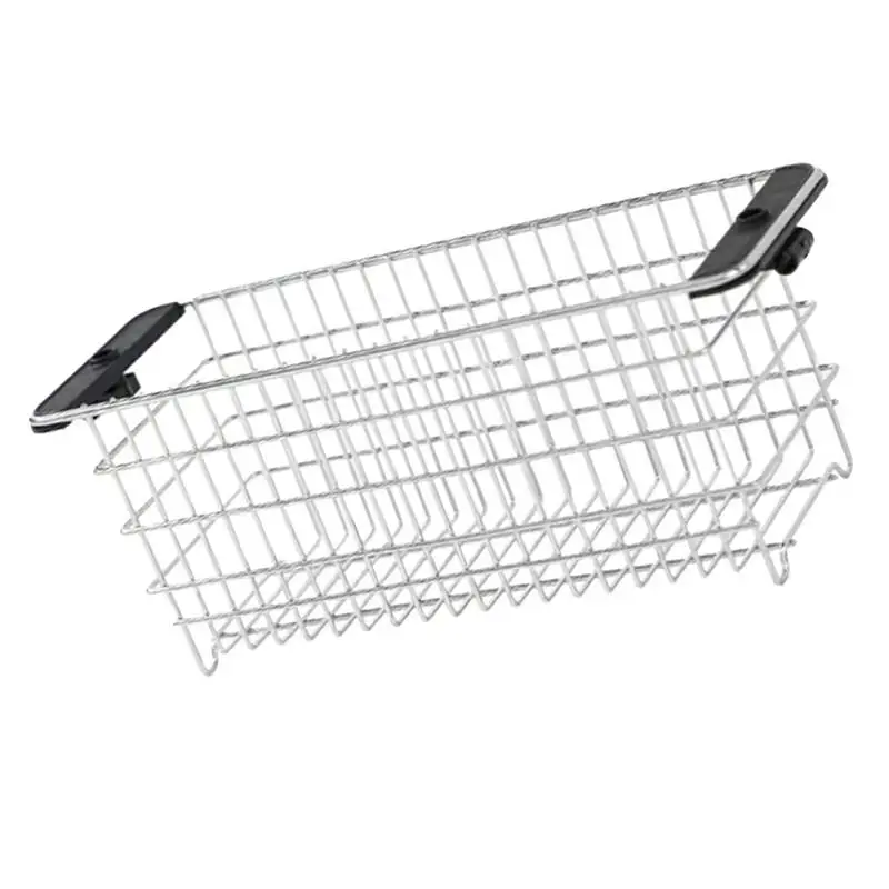 

Igt Table Basket Stainless Steel Wire Utility Storage Basket Space Saving Basket For Hiking Camping Backyard Party Picnic Table