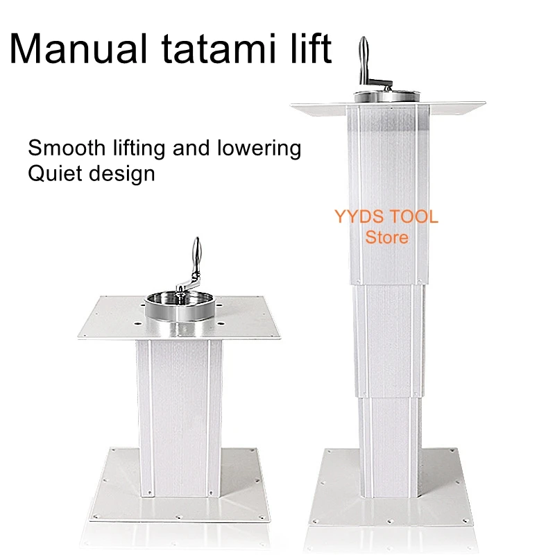 Tatami lifts Japanese-style flooring large aluminum hand-crank tatami lifts Manual tatami lifts