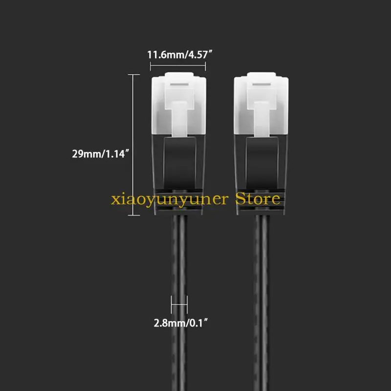 P9JB Cord RJ45 CAT6 Ethernet Cable 6.6ft في الهواء الطلق مضاد للماء مضاد للماء