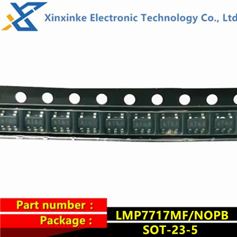 

5PCS LMP7717MF/NOPB LMP7717MFX SOT-23-5 Mark：AT4A Precision Amplifiers 88MHz Lo Noise 1.8V CMOS Input Op Amp Rail-to-Rail