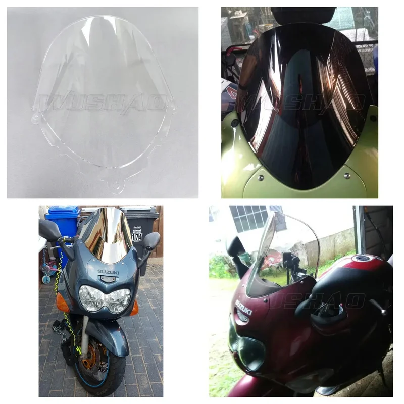 Motorcycle Windshield WindScreen Screen For 1998 -1999 2002 2003 2004 2005 2006 Suzuki Katana GSX600F GSX750F GSXF GSX 600 750 F