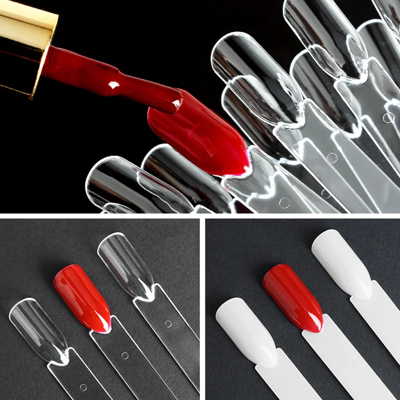 حوامل الأظافر لون بطاقة عرض موقف هلام البولندية قالب مسمار الفن نصائح عينة حامل طلاء الأظافر ممارسة العرض الملون #4