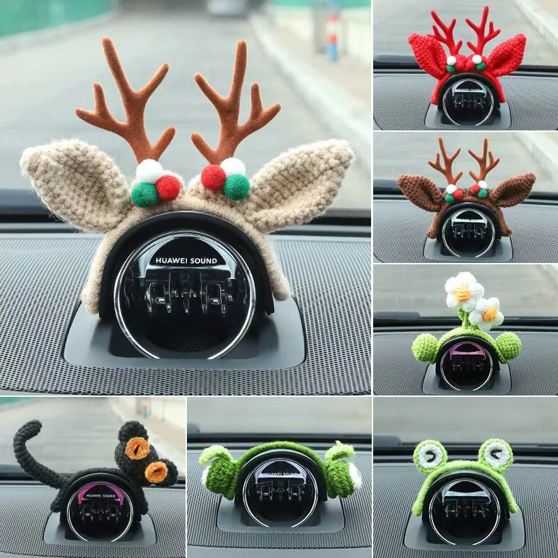 

Car Ornament for Volvo S80 S60 S90 XC40 XC60 XC90 V90CC Central Speaker Decorate Hat Man Gift Auto Modification Accessories