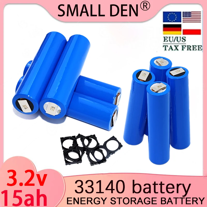 

3.2V 15Ah LiFePO4 battery C33 lithium phosphate 4S 12V motorcycle camping vehicle motor modification inverter battery