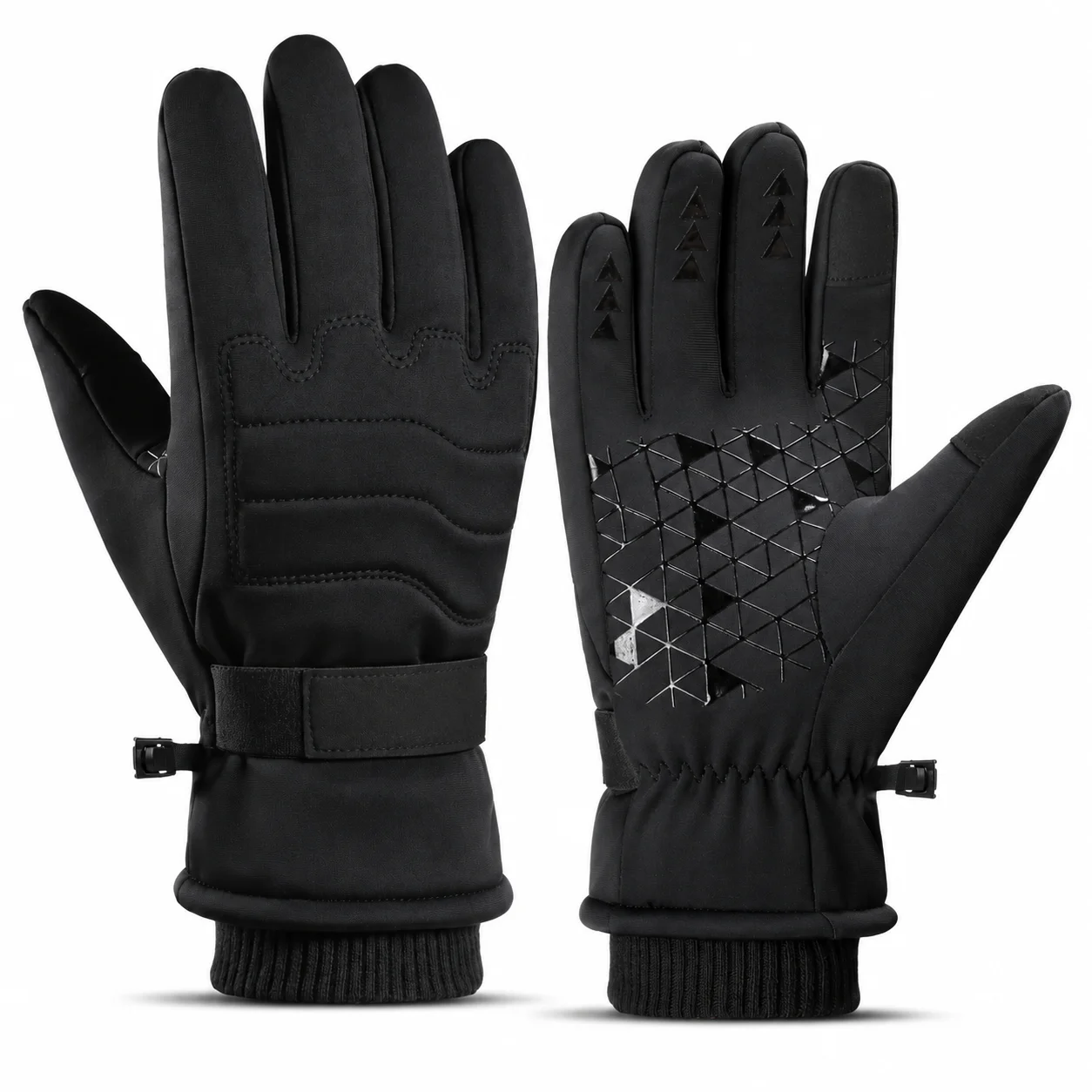 Mountainbikehandschoenen, lichtgewicht, halve vinger, schokabsorberend, antislip, geschikt voor buitenfietsen.