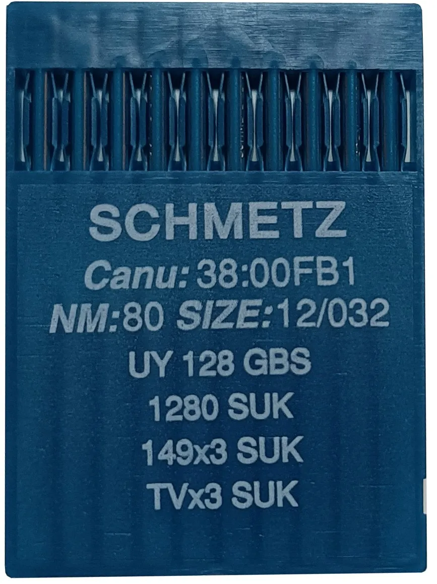 10 PCS UY128GBS SCHMETZ Industrial Sewing Machine Needles, Made in Germany