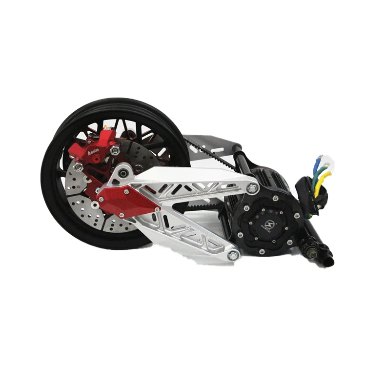 QS Mid-mounted Motor Assembly 72v 3000w Modified Electric Vehicle  Motorcycle Burning Tires