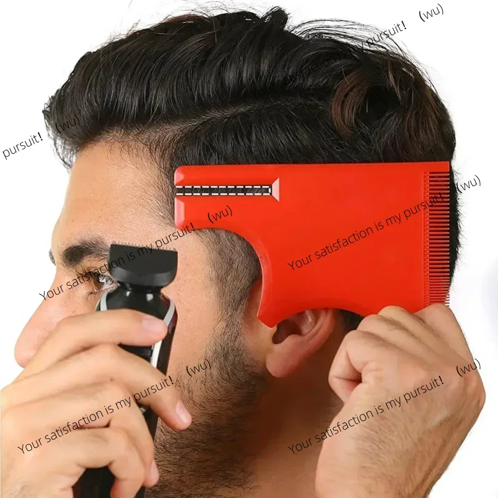 Haircut set, beard hair, neckline shaving template, hairline shaping tool, hairdressing set