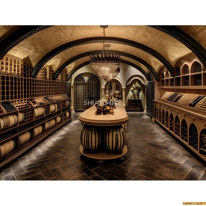 خمر الحانة القديمة باريستا مقهى بار التصوير خلفية دافئة القرون الوسطى نزل الخيال الرجعية استوديو الصور خلفية LJG-06