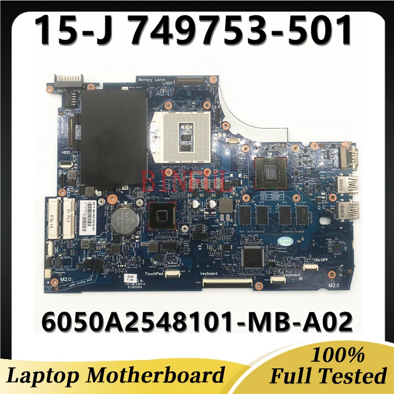 749753-001 749753-501 749753-601 For HP Envy 15 15-J 15T-J000 15T-J100 Laptop Motherboard HM87 PGA947 840M 2GB 100% Full Tested