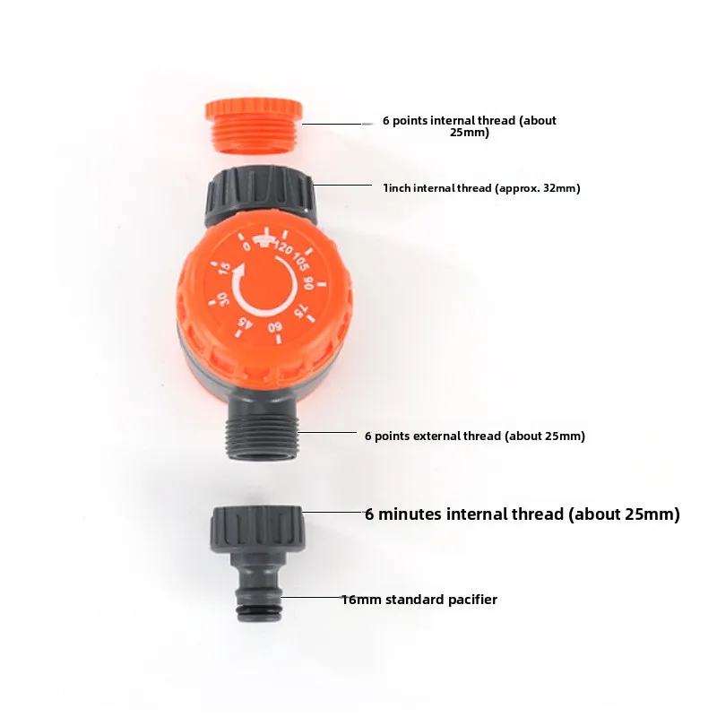 Automatic Watering Timer Knob Type Irrigation Machine Controller Watering Hose Irrigation Timer Adjustable Time Gardening Tools
