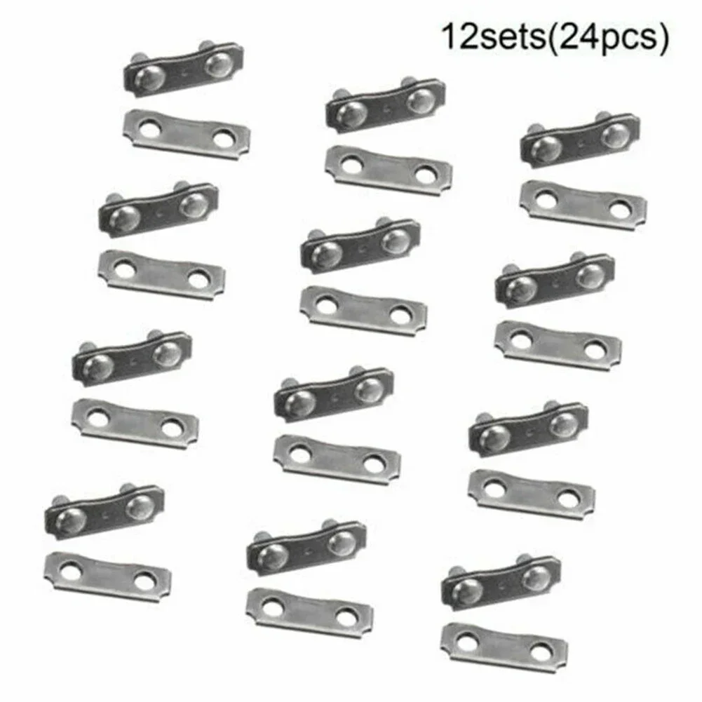 heavy duty chainsaw cadeia reparacao kits drive links parte tie straps tie straps acessorios lp 050 polegada 12 sets 01