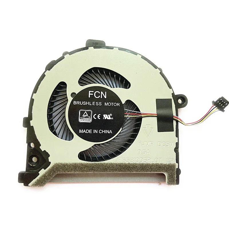 New Original Laptop CPU Cooling Fan for Dell Vostro 13 5000 5370 14 5471 Inspiron 5370 Cooler CN-0RV0CY RV0CY 4pins