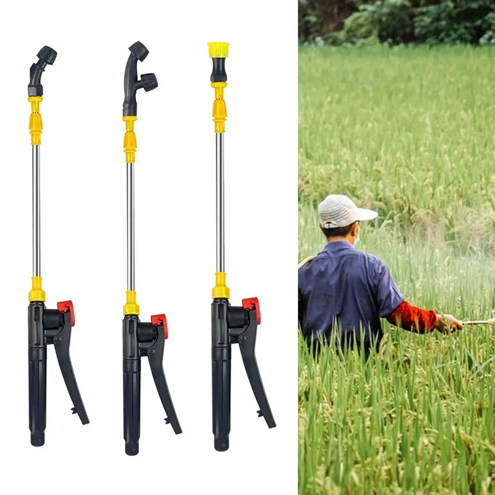 Stainless Steel Retractable Sprayer Rod Water-efficient Retractable Wand Sprayer Extension Rod Portable Pressurized