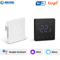 Beok Smart Life Wifi Heating Thermostat 220V for Gas Boiler Undrefloor Heating Temperature Controller with Alice Google Home