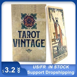 New Tarot Vintage Cards Oracle Guidance Divination Fate Tarot Deck Board Games English For Family Gift Party Playing Card Game