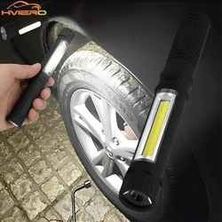 Multifunction Flashlight COB LED Bulbs Portable Mini Pen night Work torches Magnetic Base side lamp Waterproof Used for Camping