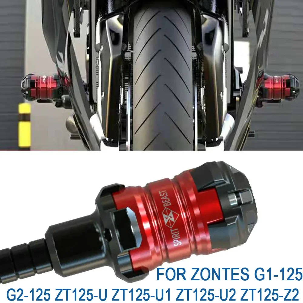 Falling Crash Protector Rod Motorbike Anti-Falling Engine Protection Stick For Zontes G1-125 G2-125 ZT125-U 125-U1 125-U2 125-Z2