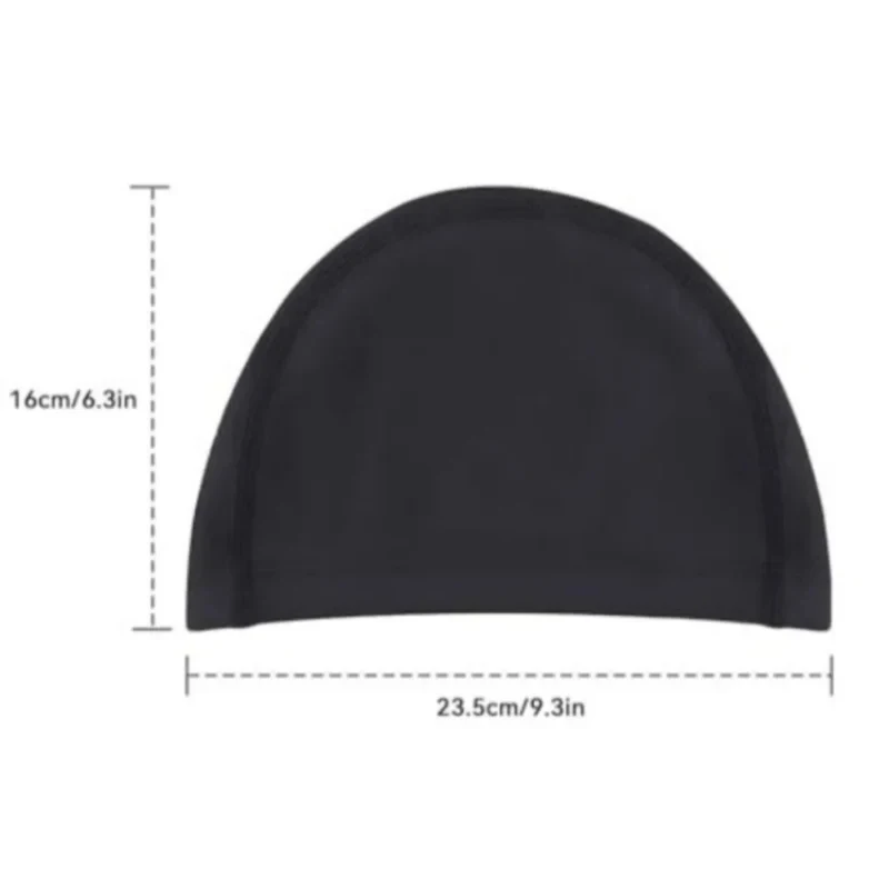 Swimming Cap，High Elasticity，Comfortable and Breathable，Adult universal solid color swim cap image 6