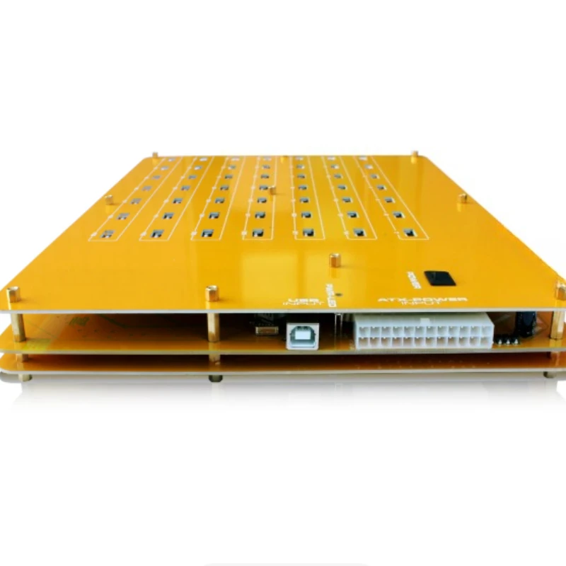 49‑Port USB 2.0 Industrial USB HUB Splitter Multi‑Device Charging & Data Transfer Station