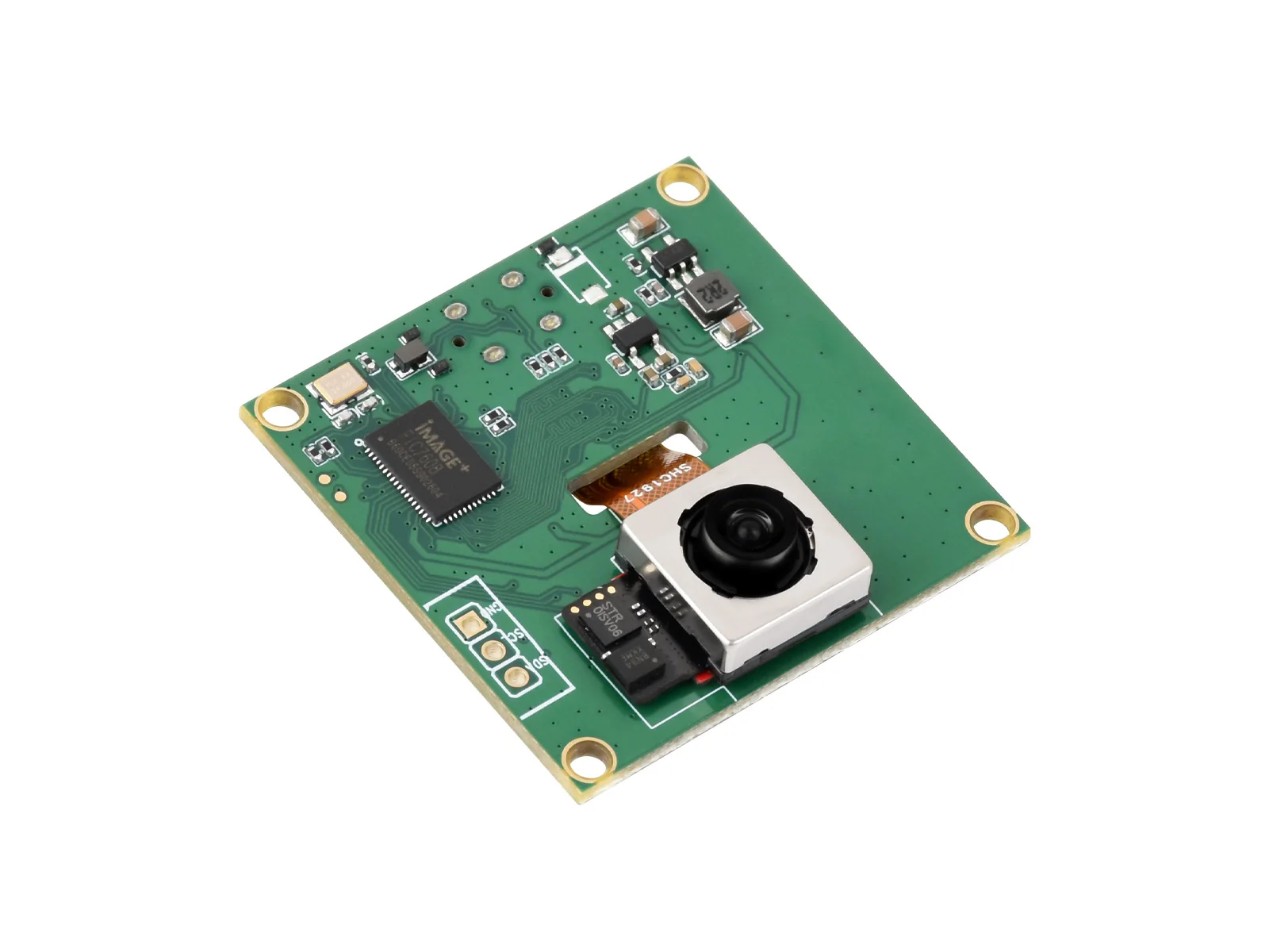 Waveshare IMX563 12MP OIS USB Camera (A), Autofocus, Dual-Axis Optical Image Stabilization (OIS), USB 2.0 Type-C Port