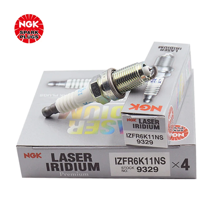 NGK Iridium Platinum spark plug IZFR6K11NS 9329 is suitable for Accord 2.0 Siblin 2.0 front（4PCS)