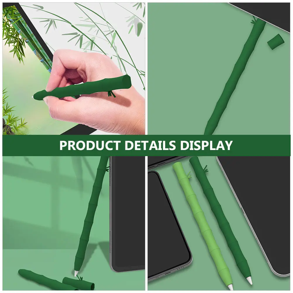 Stylus Cover Silicone Pencil Protector Finely Processed Anti Slip Drop Proof Stylish Practical Gift Accessory Stylus Cover