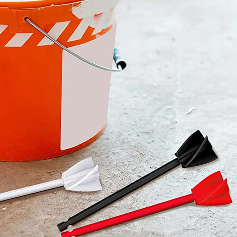 

12pcs Paint Mixer Drill Attachment Helix Epoxy Resin Mixing Paddle For Electric Drills Thick Liquids Stirrer Tool Drill