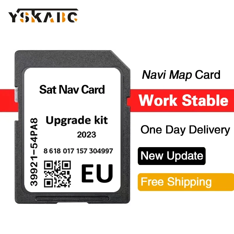 

Sat Navigation Card for Suzuki SX4 S-Cross After Facelift Vitara Maps SD Card Europe 2023 Latest GPS Card