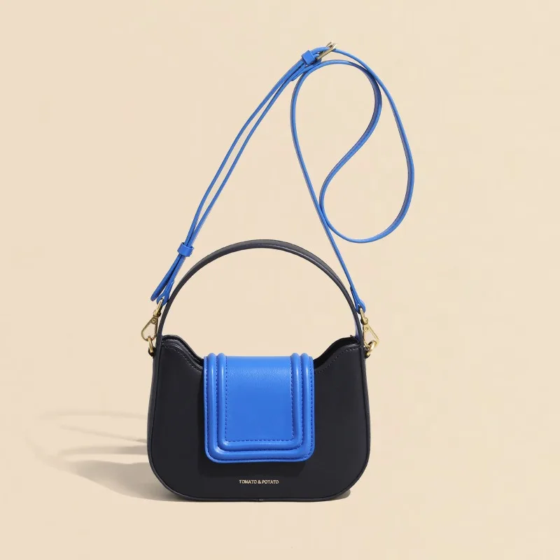 Nieuwe Mode Kleine Tas Veelzijdige Crossbody Tassen Geavanceerde Contrastkleur Damestas In Ontwerp Schoudertas Сумка Женская