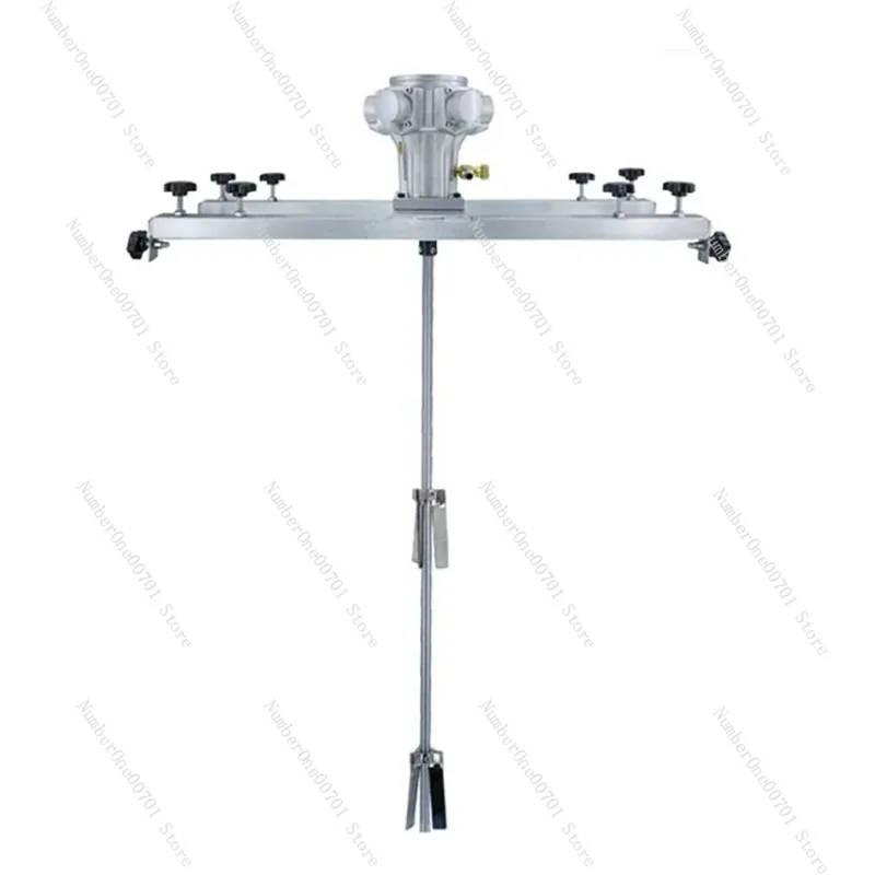 Pneumatic 1 Ton Air Agitator IBC Tank Mixer Machine 1000L Commercial Barrel Drum Stirrer With Support Hanger