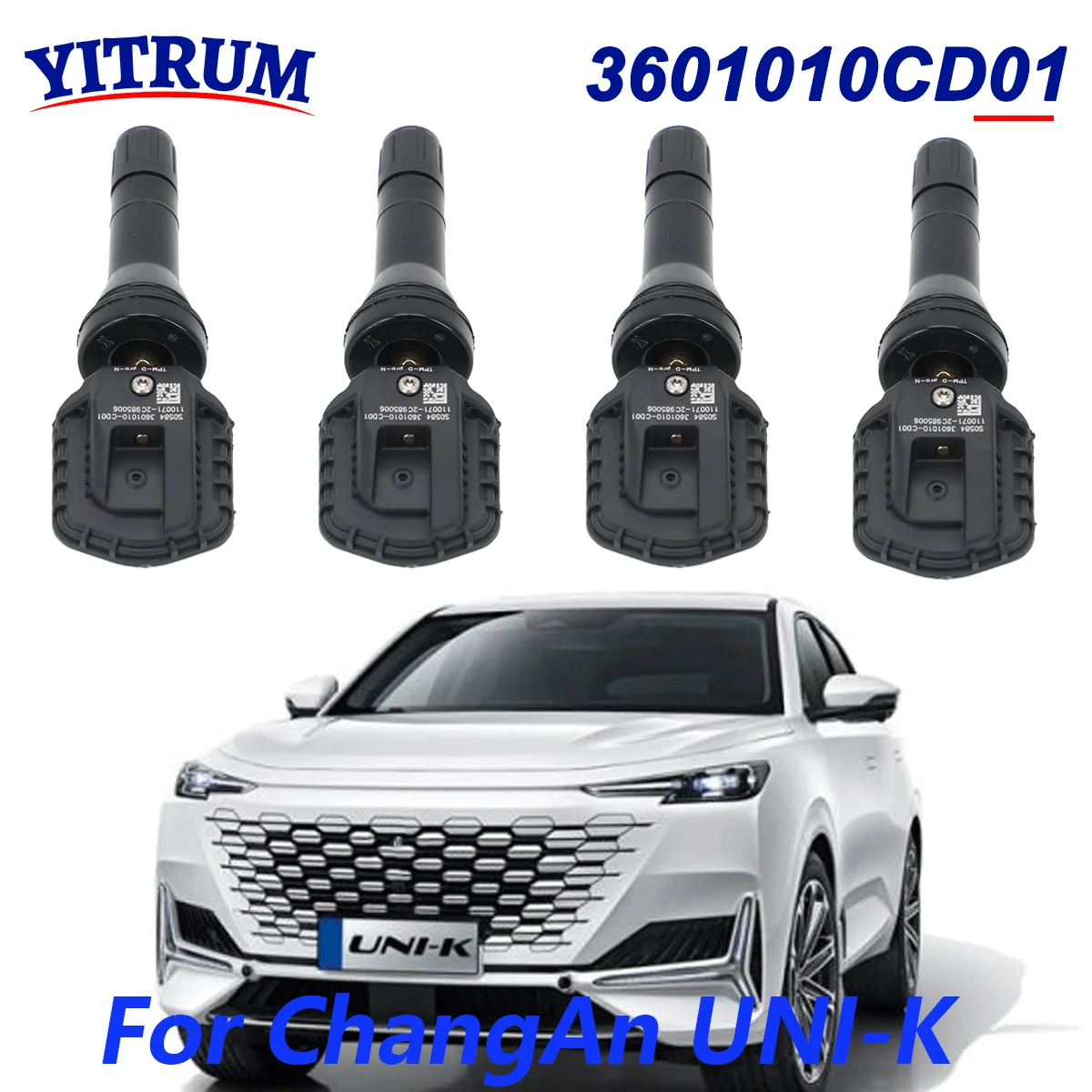 

3601010CD01 Датчик давления в шинах TPMS для ChangAn UNI-K 2021/03 2022 2023 2024 CS35 Plus CS75 Plus CS55 Plus UNI-T 433 МГц