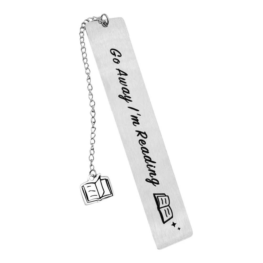 

Stainless Steel Bookmark Themed Party Favors Lover Metal Bookmarks Inspirational Silver for Lovers Holiday