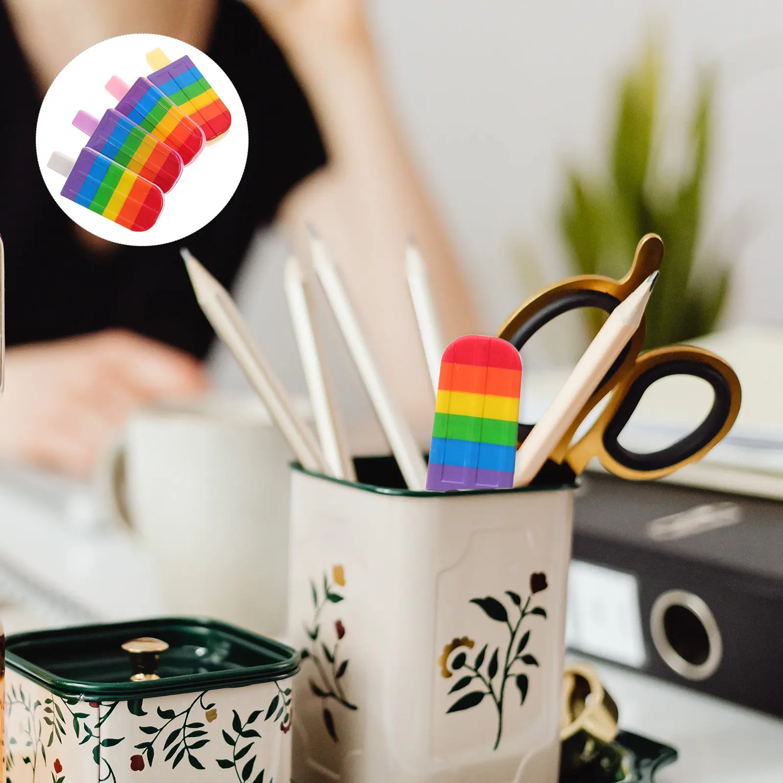 

Набор из 25 мини-ручек в форме мороженого, кавайные радужные ручки, портативные инструменты для письма для студентов, для летнего офисного использования, для творчества и скрапбукинга