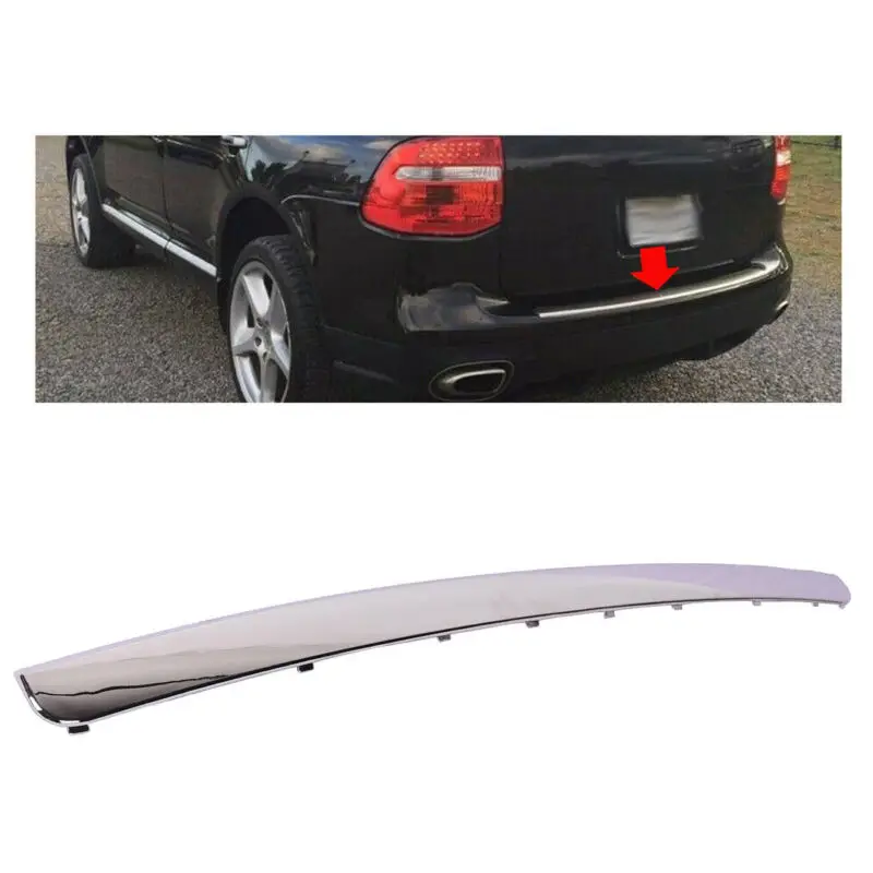 

Rear Bumper Trim Plate Chome For 2008 2009 2010 Porsche Cayenne 3.6L 95550578710