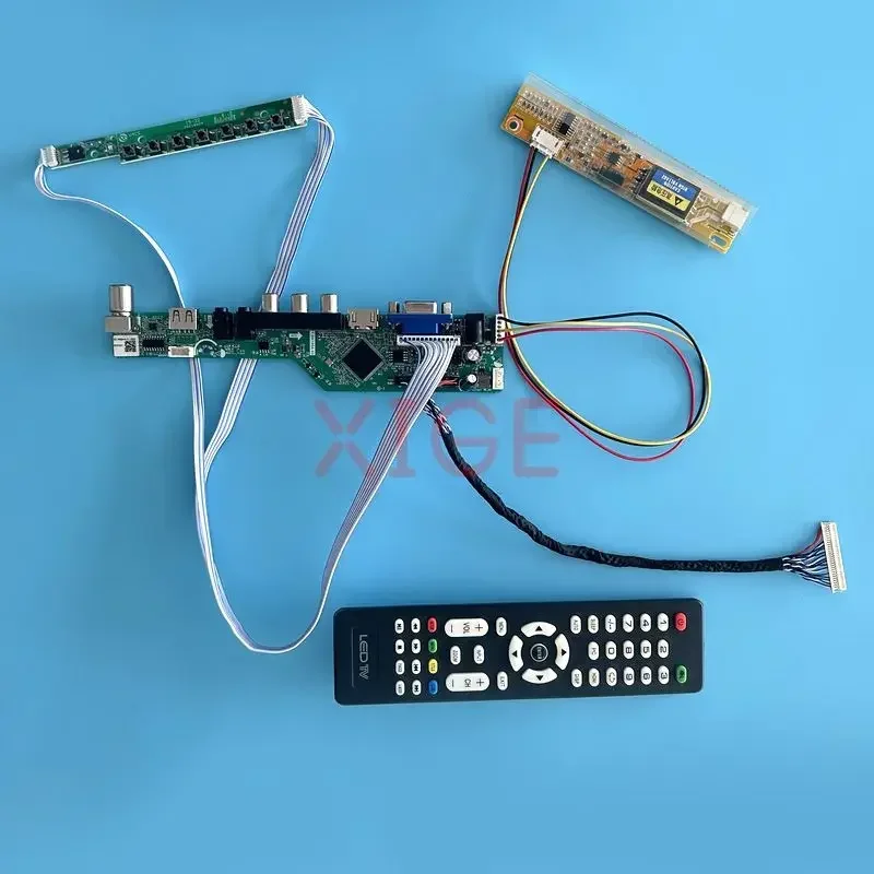 

For B154SW01 QD15AL01 QD15AL02 Driver Controller Board IR+USB+AV+HDMI+VGA LCD Monitor 1680*1050 Analog TV 1CCFL Kit LVDS 30-Pin