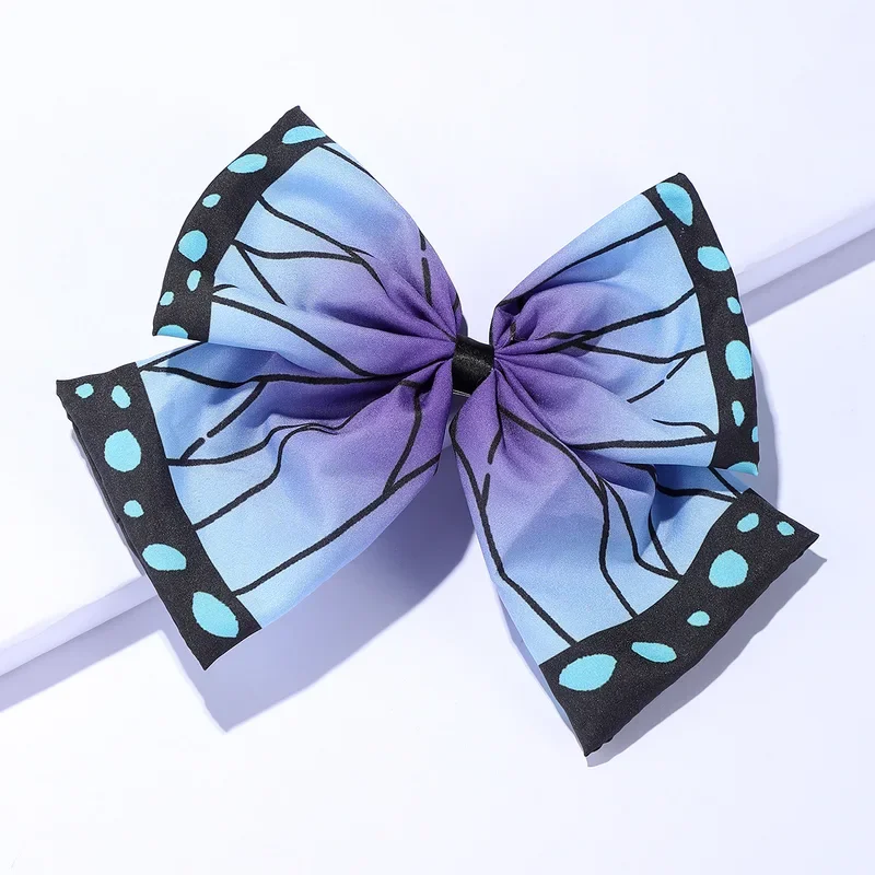 Anime Cosplay Fiocco Fermagli per capelli Accessori Shinobu Nezuko Tanjirou Copricapo per donne Ragazze^0*l