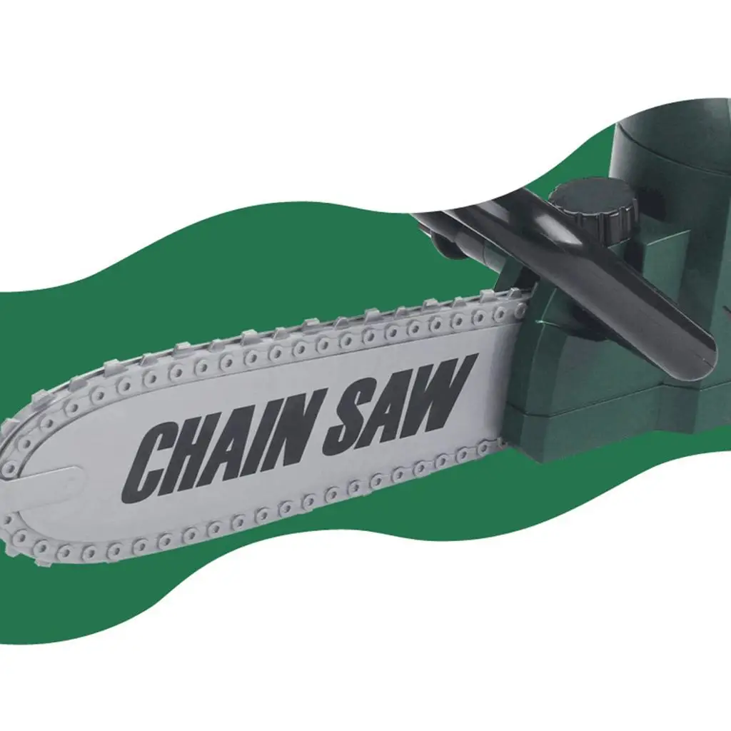 Toy Tools Kit Electric Chainsaw for Children Rotating Chain Builders Play Set Preschool Workshop Fun