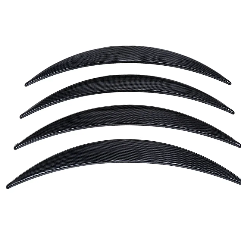 POSSBAY-Car الحاجز مشاعل قوس عجلة الحاجب ، السيارات واقيات الطين درابزين ، مضيئة عجلة الشفاه طقم الجسم ، حامي الكروم ، الطين الحرس