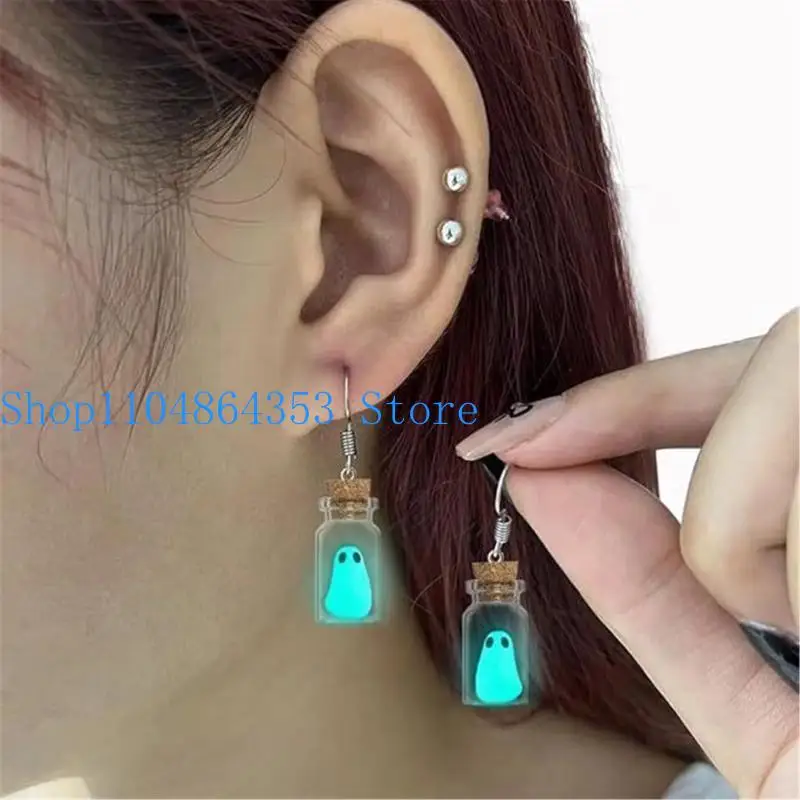 652F Hauntingly Beautiful Earrings Elegant Charm Portable for Holiday Celebration