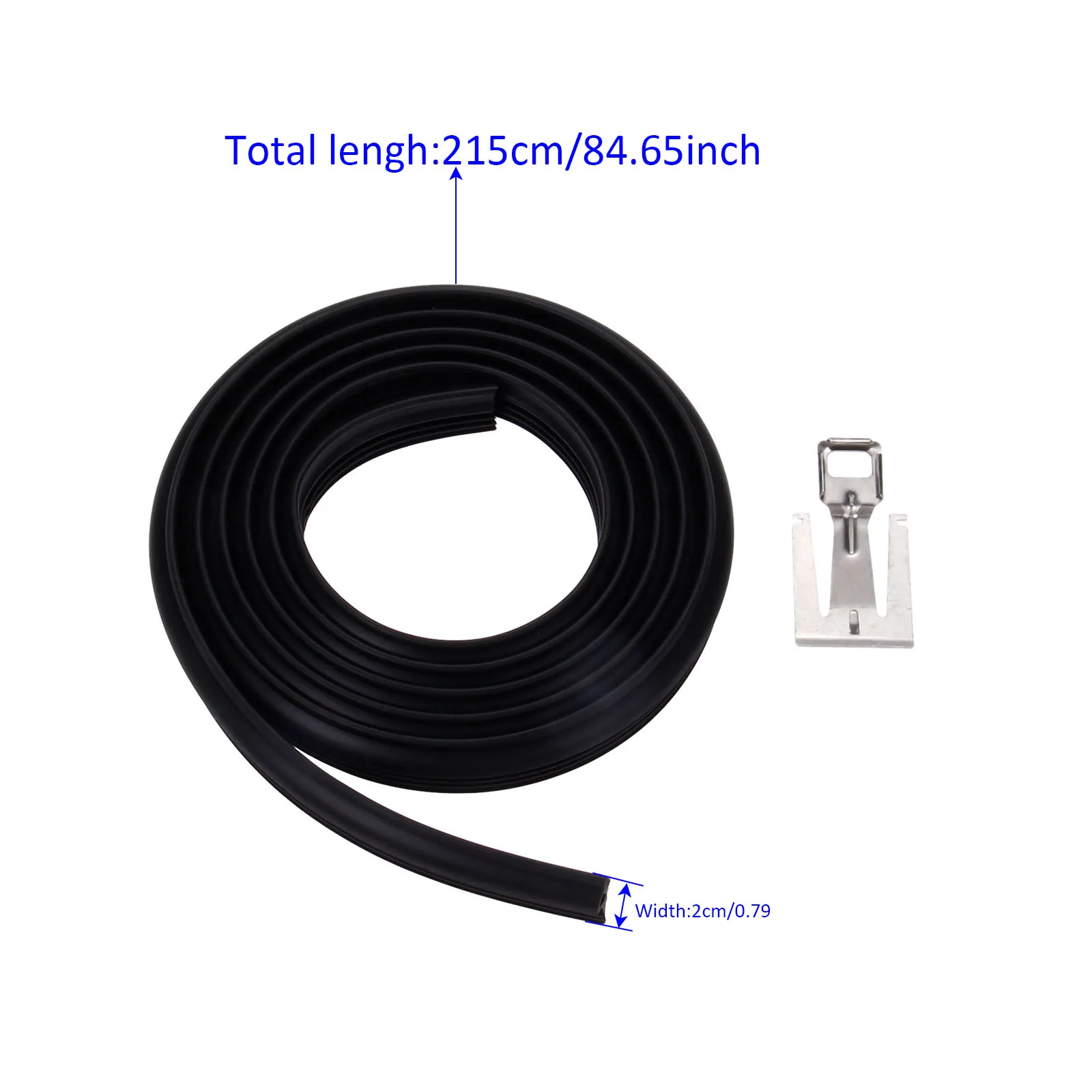AP5650274 W10542314 Dishwasher Door Seal Gasket Strike for Kenmore Whirlpool Amana Crosley PS5136129 2409202 8268888 W10300589