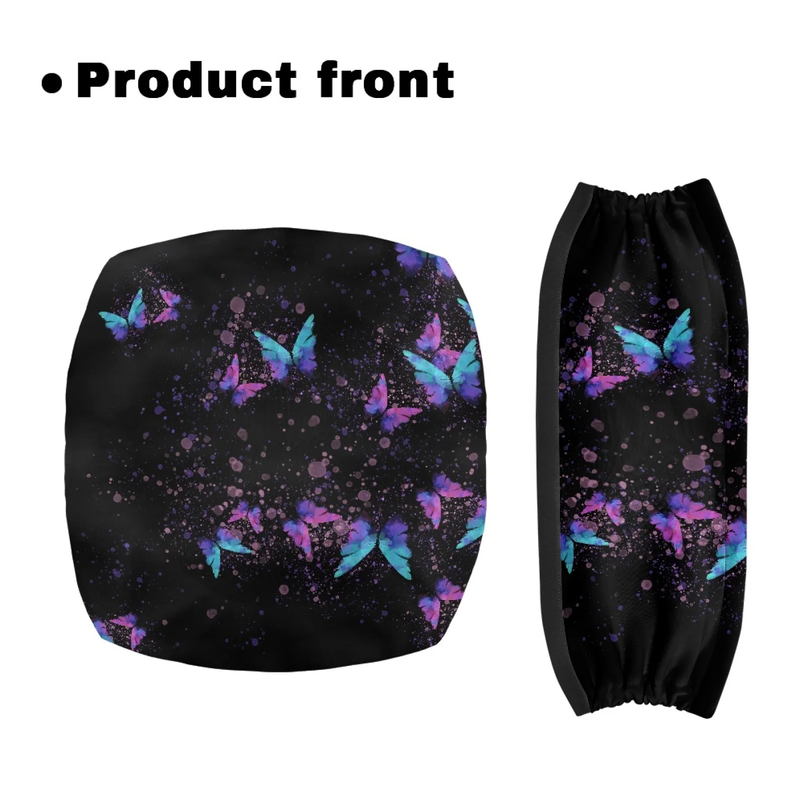 Coloranimal Abrasion-Resistant Protection Covers Set of 2 Rollator Accessories for Ladies for Home Colorful Butterflies