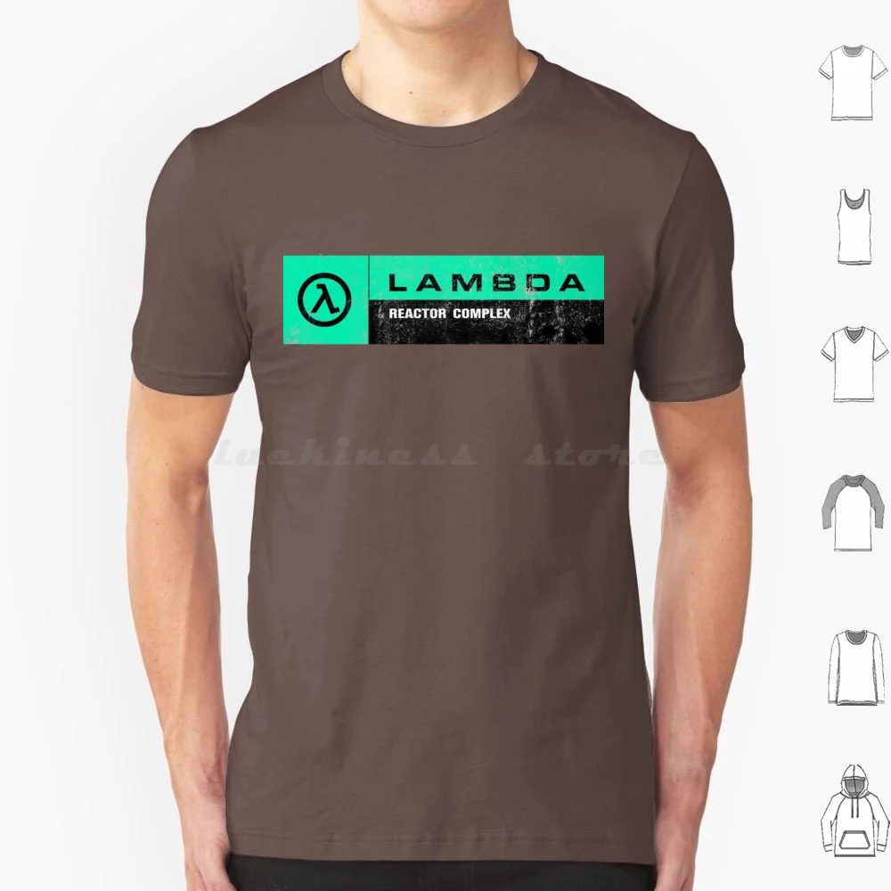 Half-Life Lambda Complex Reactor Complex Signage-Coolant ( Distressed ) T Shirt Cotton Men Women DIY Print Half Life Half Life