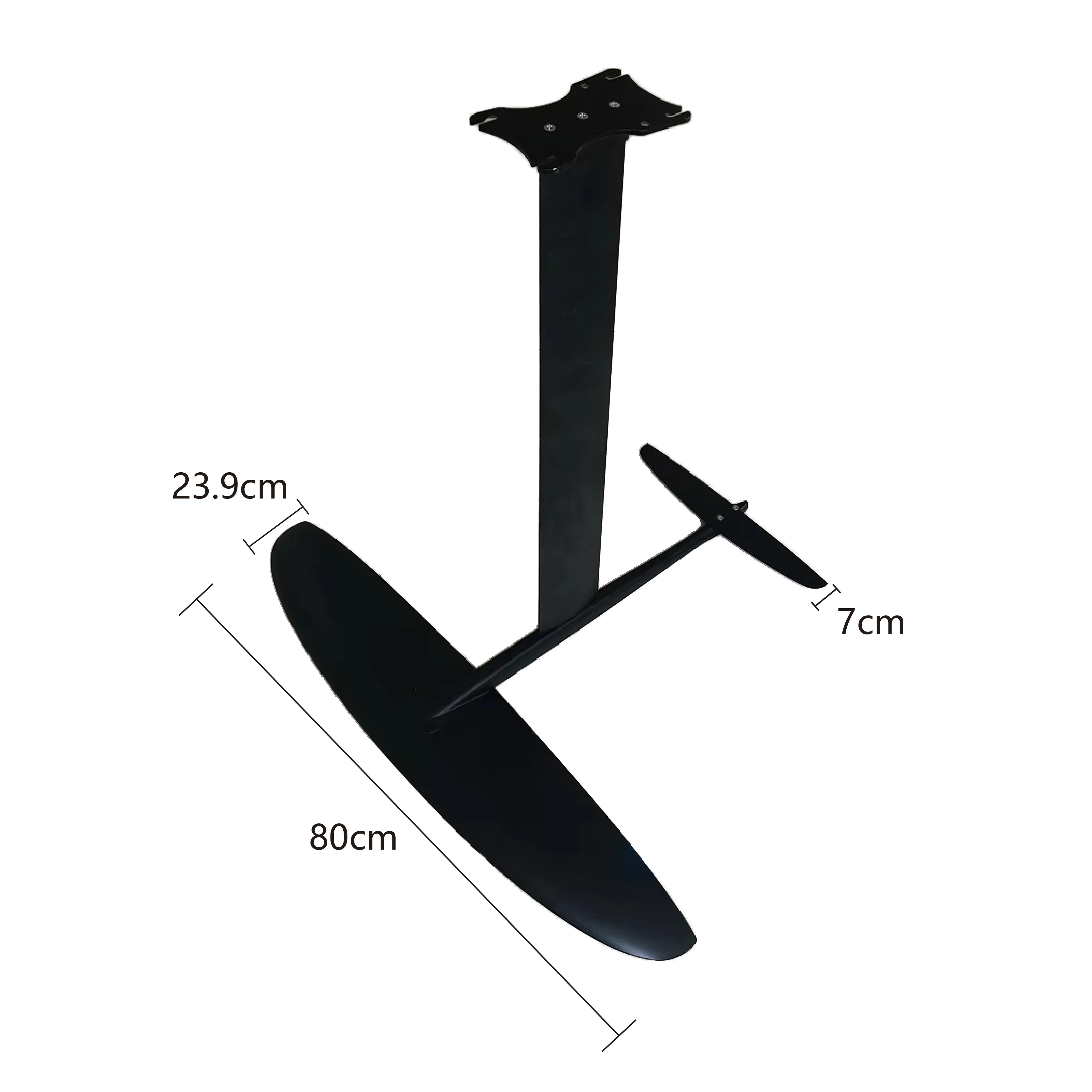 Carbon Fiber Hydrofoil Surf Board Wing Foil For Water Play Ocean Surfing