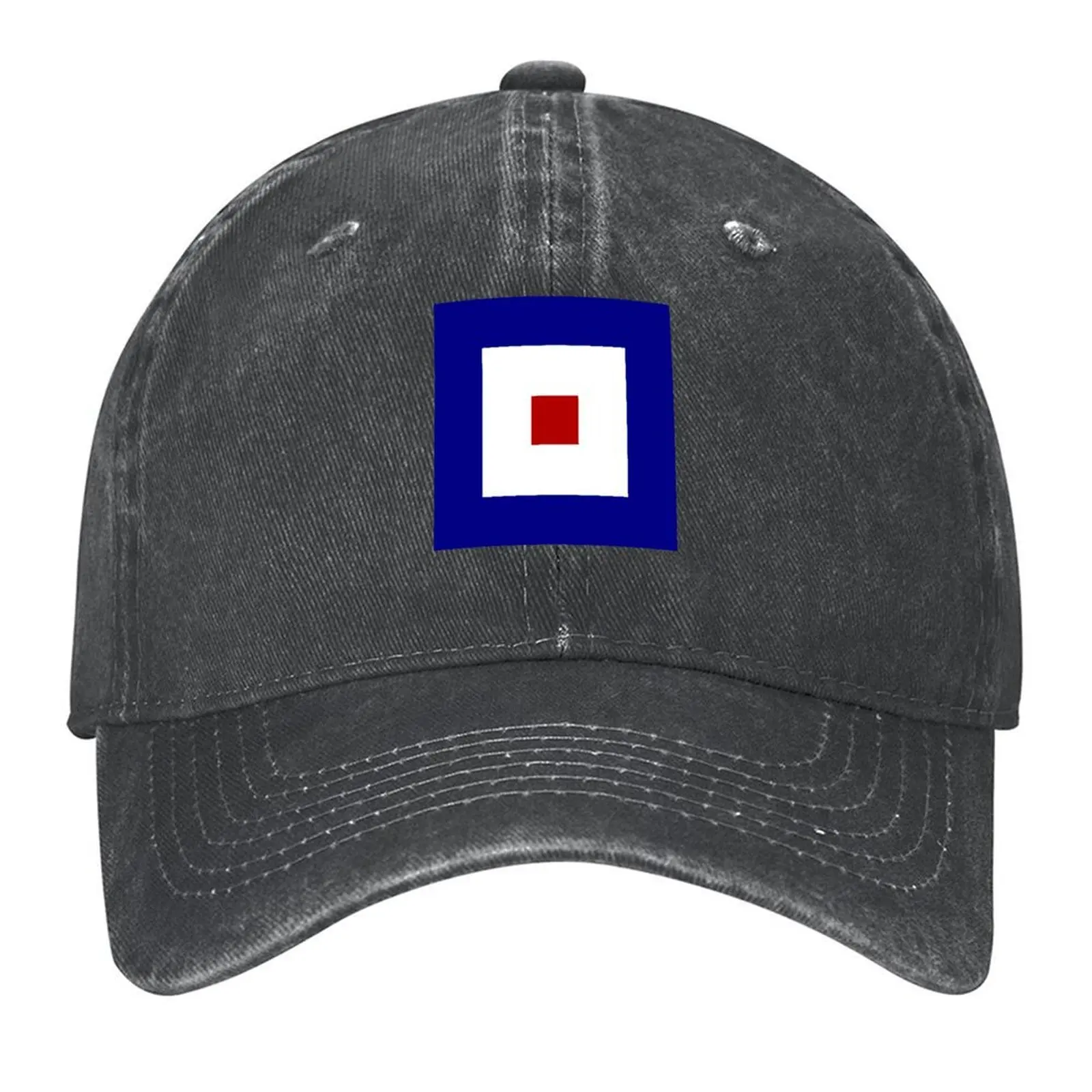

W Signal Flag Baseball Cap golf hat genuine Uv Protection Solar Hat fun hats Visor Men's Caps Women's
