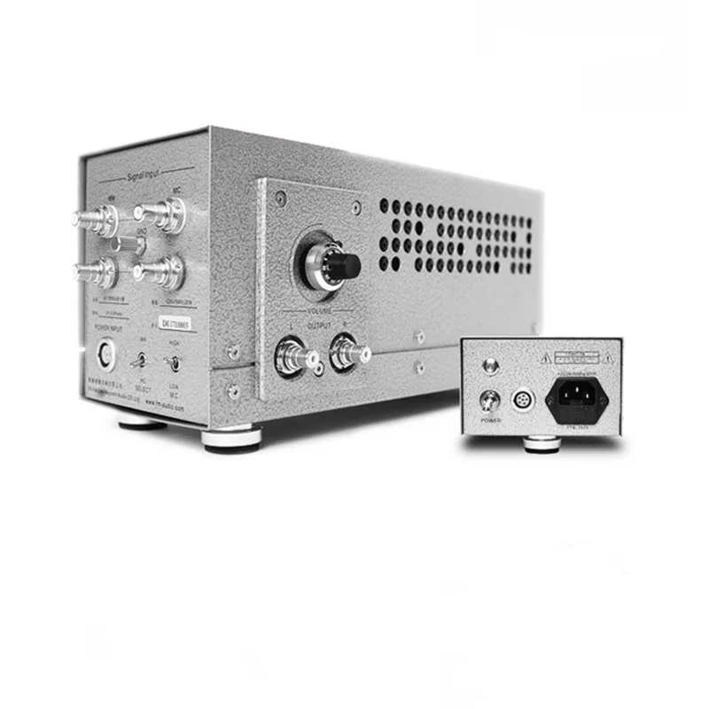 

LC-03 Line Magnetic Tube Amplifier LP-33 MM MC Tube Phono Amp ECC803SJJ *3 Gain: MM.51dB MC.72dB Independent Power Supply