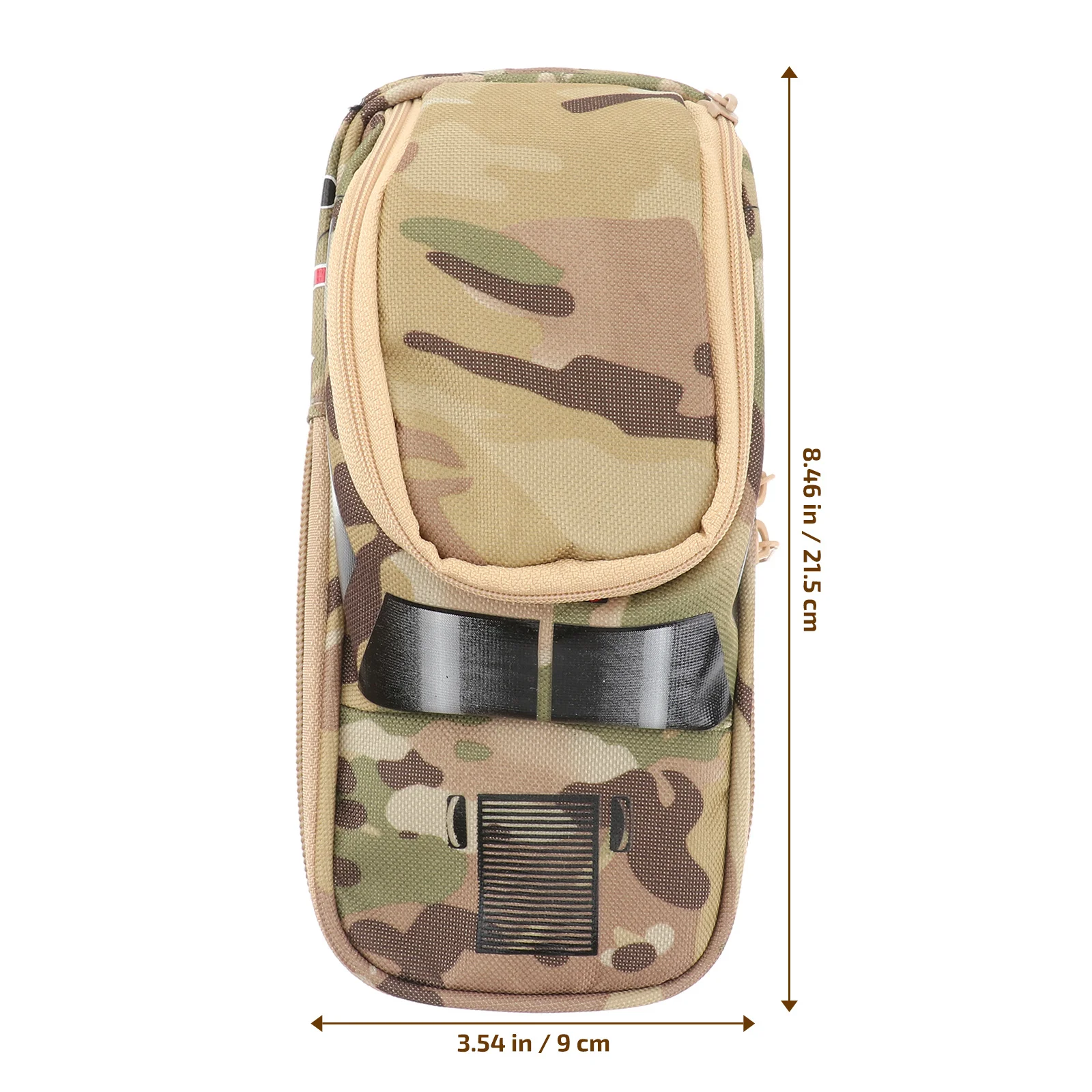 Pencil Case Large Capacity Yellow Off-Road Vehicle Pattern Nylon Stationery Organizer Password Lock for Kids
